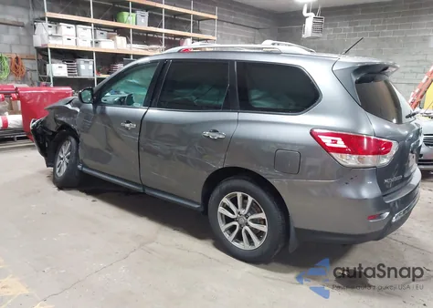 2016 Nissan Pathfinder S from USA, damaged, VIN 5N1AR2MM6GC625266